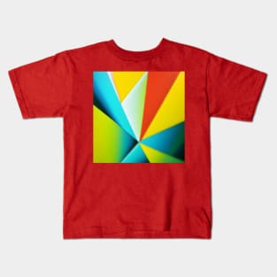 Abstract Spring Sunrise (MD23SPR30) Kids T-Shirt